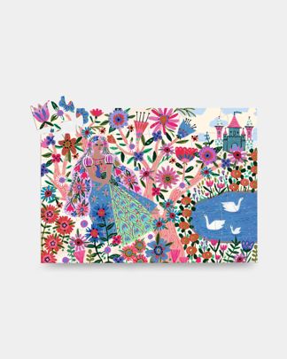 Купить Пазл принцесса и павлин (36 дет.) DJECO