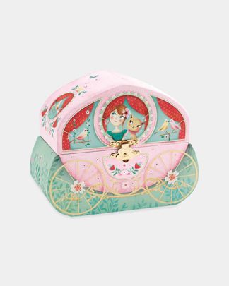 Купить Шкатулка музыкальная карета DJECO