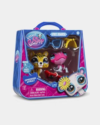 Купить Игровой набор "пара друзей"  ящерица и леопард LITTLEST PET SHOP