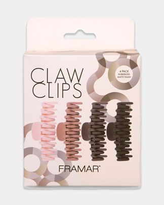 Купить Зажимы для волос краб, нейтральные цвета FRAMAR