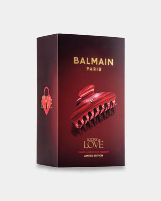 Купить Заколка-краб m красный ключ к сердцу BALMAIN