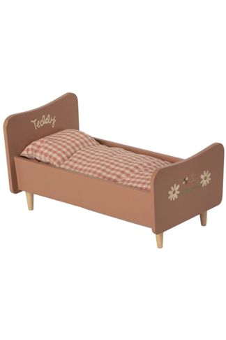 Купить Деревянная кровать для мамы мишки тедди розовая Maileg