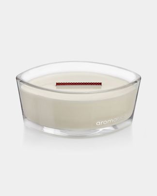 Купить Свеча с деревянным фитилем лавандовые поля AROMATICA