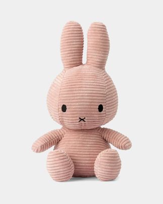 Купить Мягкая игрушка miffy eco corduroy - 33 cm  pink Bon Ton Toys