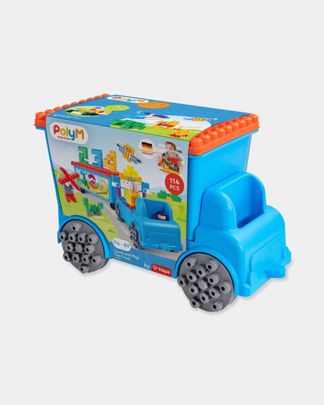 Купить Детский конструктор креатив грузовик с прицепом HAPE