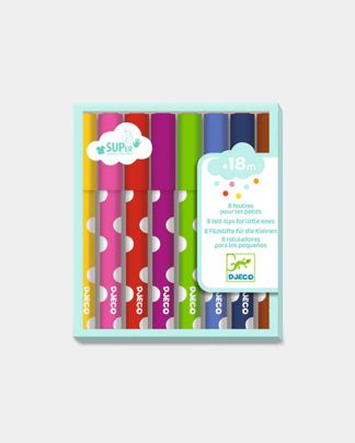 Купить Набор фломастеров 8 шт DJECO