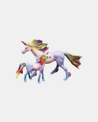 Купить Набор фигурок  семья фиолетовых единорогов MASAI MARA