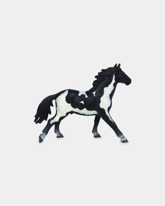 Купить Фигурка игрушка серии лошадь черно-белая MASAI MARA