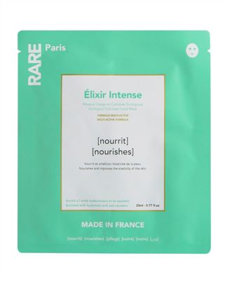 Купить Питательная тканевая маска для лица elixir intense RARE Paris