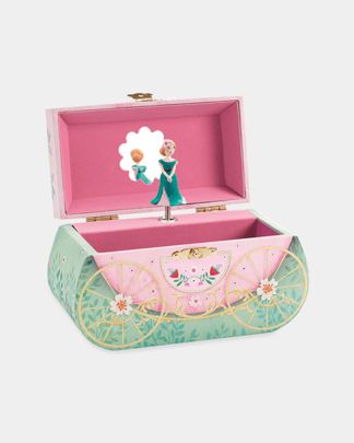 Купить Шкатулка музыкальная карета DJECO