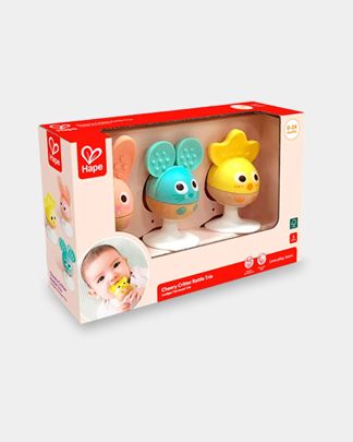 Купить Набор развивающих игрушек малышам весёлое трио HAPE