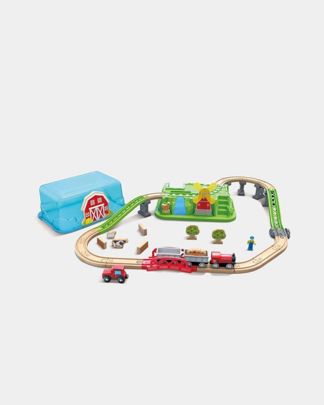 Купить Игровой набор ж/д сельский поезд HAPE