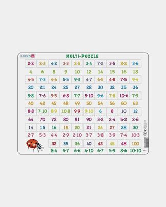 Купить Пазл умножение LARSEN