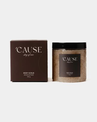 Купить Скраб для тела wood & pear Cause