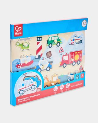 Купить Головоломка вкладыши экстренные службы HAPE