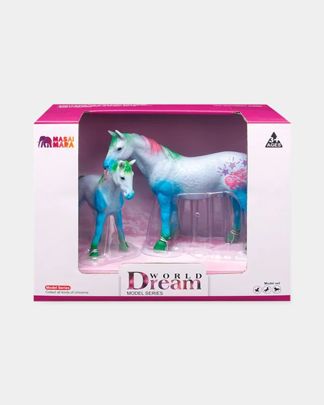 Купить Набор фигурок  семья голубых сказочных лошадей MASAI MARA