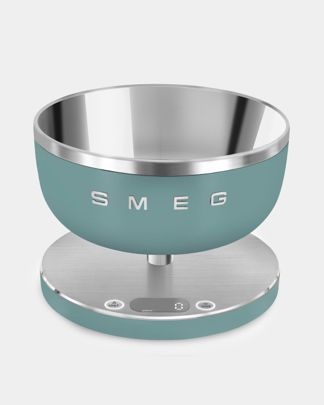 Купить Smeg ksc01egmww кухонные весы, цвет изумрудно-зеле SMEG