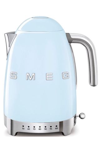 Купить Чайник с регулируемой температурой пастельный голу SMEG