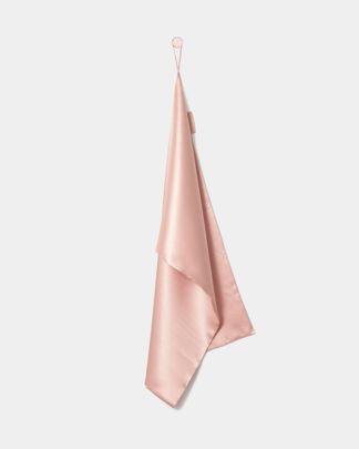 Купить Полотенце из шёлка арт. 5031 цвет розовое золото AYRIS SILK