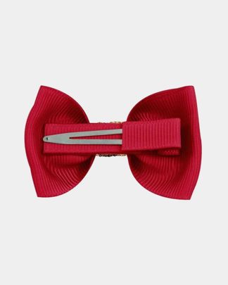 Купить Заколка-зажим "bowtie bow", маленькая, скарлет MILLEDEUX KIDS