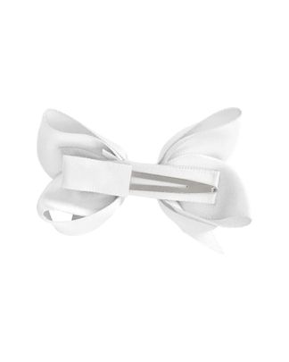 Купить Заколка-зажим "boutique bow", маленькая, белая MILLEDEUX