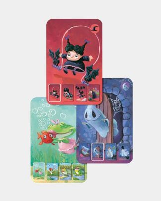 Купить Игра настольная серии playing cards мини-семья DJECO