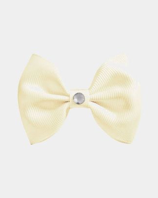 Купить Заколка-зажим "bowtie bow" большая айвори MILLEDEUX KIDS