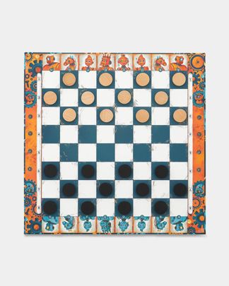 Купить Игра настольная "шахматы + шашки" KONIK