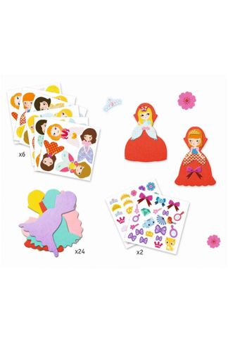 Купить Набор для творчества "принцессы" DJECO