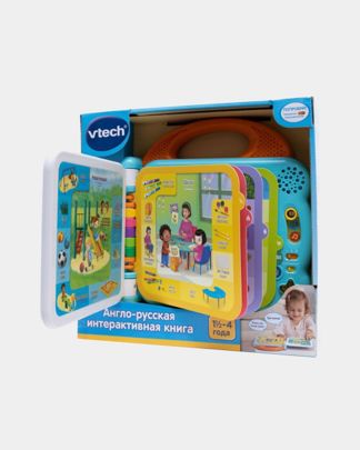 Купить Книга "100 слов о местах где я бываю" VTECH