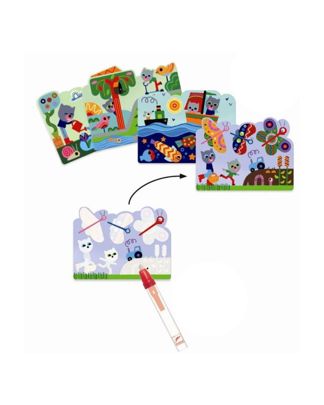 Купить Набор для творчества кто спрятался в саду DJECO