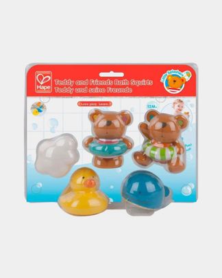 Купить Игрушки для купания тедди и его друзья HAPE