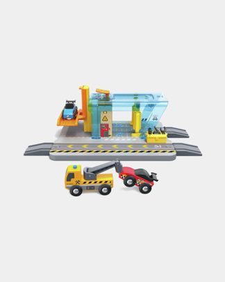 Купить Игровой набор "железная дорога" автомойка HAPE