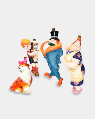 Купить Набор елочных игрушек Atlas Art