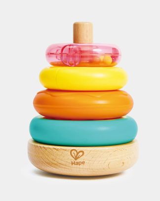 Купить Игрушка пирамидка башня пончиков HAPE