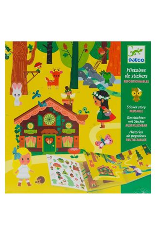 Купить Набор с наклейками магический лес DJECO