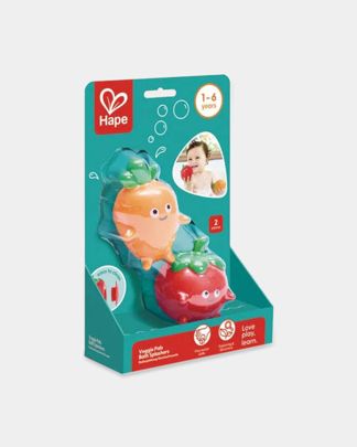 Купить Игрушка  "брызгалки" помидорка и морковка HAPE