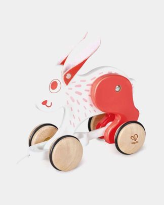 Купить Каталка для малышей серия "зверики", зайчонок HAPE