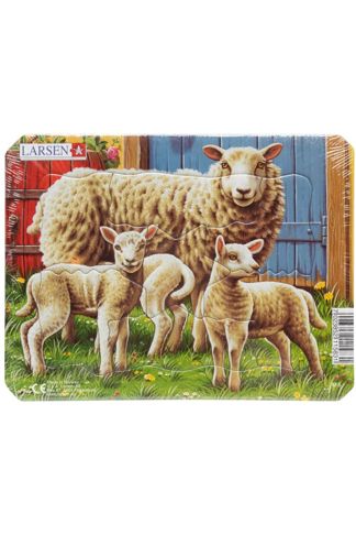 Купить Пазл животные фермы (4) LARSEN