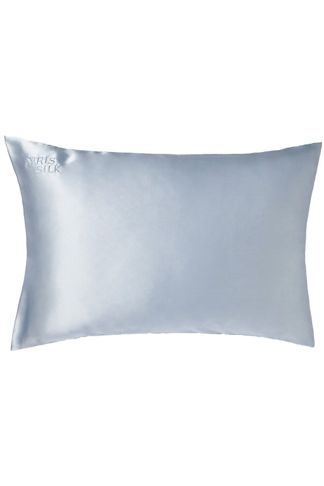 Купить Наволочка из нат шёлка(серебристо голубой) Beauty Sleep
