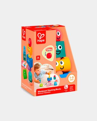 Купить Головоломка умняша геометрическая башня HAPE