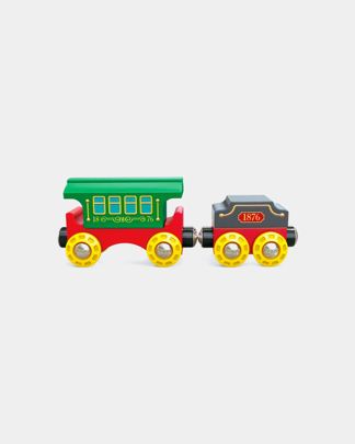 Купить Игрушка поезд ретро-паровоз со светом и звуком HAPE