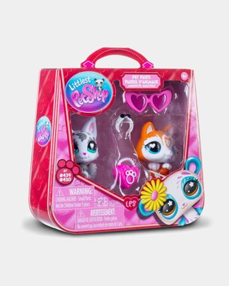 Купить Набор фигурок серый кот и рыжий кот LITTLEST PET SHOP