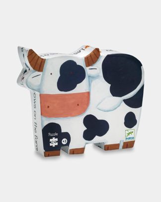 Купить Пазл коровы на ферме 24 дет. DJECO