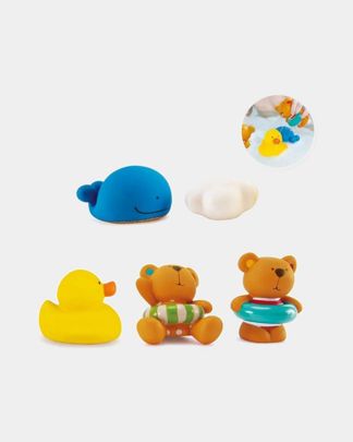 Купить Игрушки для купания тедди и его друзья HAPE