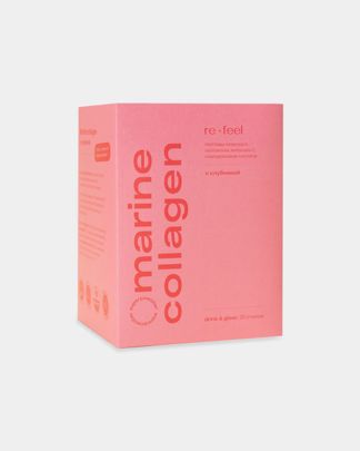 Купить Морской коллаген с клубникой RE-FEEL