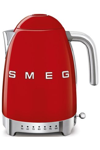 Купить Чайник с регулируемой температурой красный SMEG