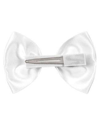 Купить Заколка-зажим bowtie bow со стразом белая MILLEDEUX KIDS