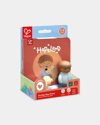 Купить Игровой набор "играем вместе" мальчик и собака HAPE