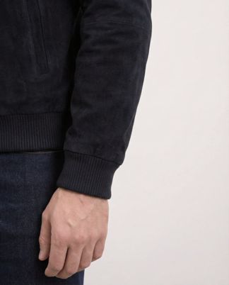 Купить Куртка кожаная HUGO BOSS